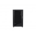 Free standing cabinet 19 inches 22U 600X600mm black