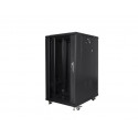 Free satnding cabinet 19 inches 22U 600X800mm black