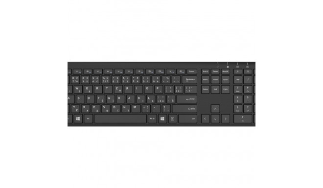 The Yenkee YKB 2000 CSBK is a slim, wireless keyboard designed for home and office 