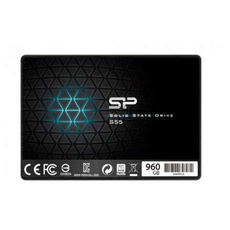 Silicon Power SSD SLIM S55 960GB 2,5 SATA3 500/450MB/s 7mm