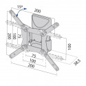 TV wall mount up to 37 20 kg TB-152E max VESA 200x200