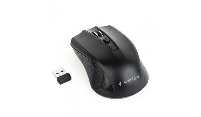 Wireless optical mouse black