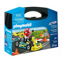 Figurine set Action 9322 Go-Kart Racer Carry Case
