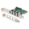 Digitus PCI Express Card USB 3.0 4xUSB kontroller (VL805)