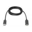 Digitus adapter Displayport 1.2 4K 60Hz UHD Typ DP/HDMI A M/M 3m, must