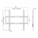 TV wall mount,fix 32-55, max. 35kg