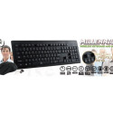 Wireless set keyboard+mouse Milleniu