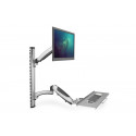 Wall Mount LCD+Keyboard max. 27" max. 8kg