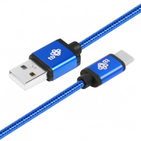 TB cable USB - USB-C 1.5m, blue