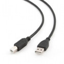 Gembird kaabel USB-A - USB-B M/M 1m, must