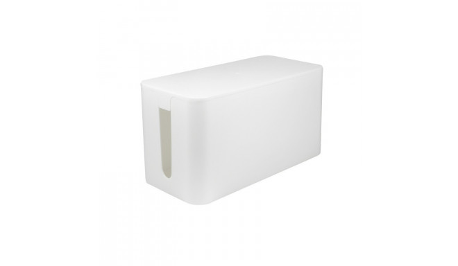 LogiLink cable organizer, white