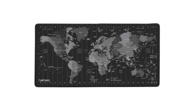 Natec hiirematt Time Zone Map Maxi