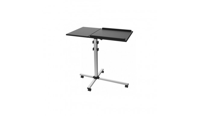 Table for projector/not book, mobile black