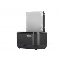 Docking station for HDD SATA 2.5''+3.5'' USB 3.