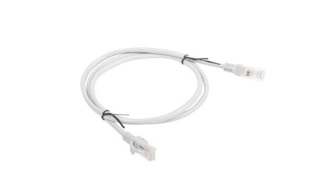 Lanberg patch cord Cat.5e UTP 1m, grey