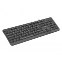 Keyboard Trout Slim 1.8m black USB
