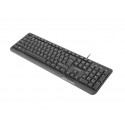 Keyboard Trout Slim 1.8m black USB