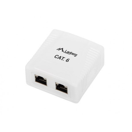 Product Details:
*   Product Name: 2-Port Cat.6 Surface Mount Box
