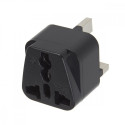 Maclean travel adapter EU - UK, black (MCE154)