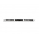 Patch Panel 24 Port 1U Cat.6 gray shield