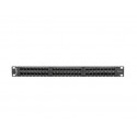 Patch Panel 48 Port 1U Cat.6 black