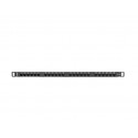 Patch Panel 24 Port 0.5U Cat.5E black