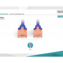 Patch cord U/UTP kat.6 PVC 2m blue