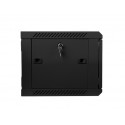 Wall-Mounted Rack 19'' 6U 600X450mm black