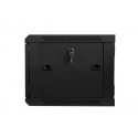 Wall-Mounted Rack 19'' 6U 600X450mm black