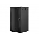 Wall-Mounted Rack 19'' 22U 600X600mm black