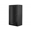 Wall-Mounted Rack 19'' 22U 600X450mm black