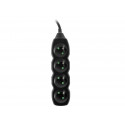 Tracer pikendusjuhe Power Watch 4 pesa 3m, must