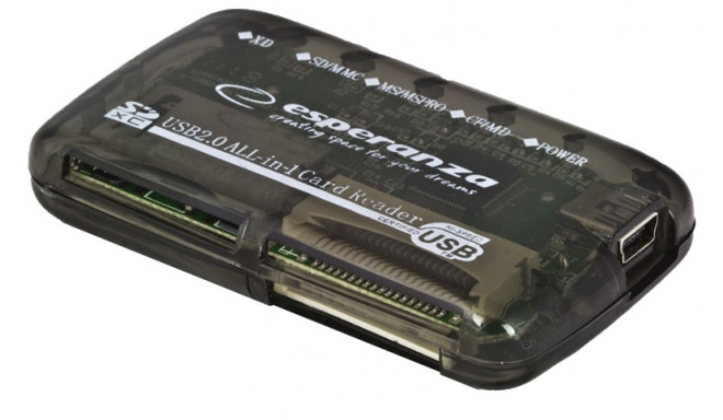 Esperanza memory card reader All-in-One EA117 USB 2.0
