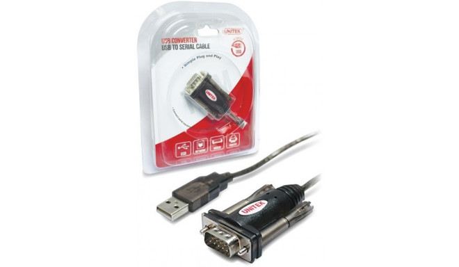 The USB to Serial Cable Y-105 is a common adapter (often manufactured by brands lik