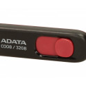 Adata flash drive 32GB C008, black/red