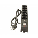 Surge protector LX610 1,5M BLACK