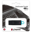 Kingston mälupulk 64GB DataTraveler Exodia USB 3.2, must/sinine