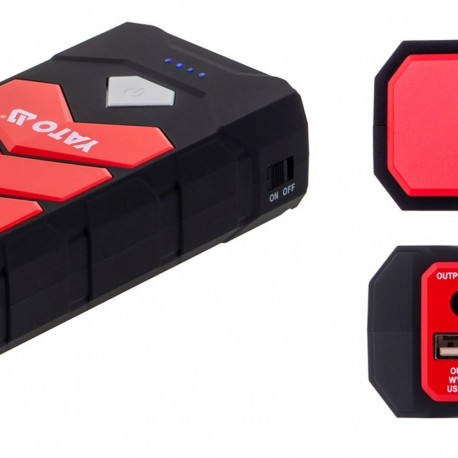 Car jump starter YATO YT-83081 autolaadija 9000 mAh must, oranž
