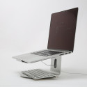 POUT EYES 4 Aluminium laptop stand silver