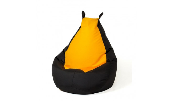 Sako bag pouffe Batman black-yellow XL 130 x 90 cm