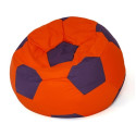 Soccer Sako bag pouffe red-purple L 80 cm