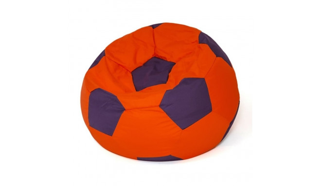 Soccer Sako bag pouffe red-purple L 80 cm