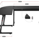 HUZARO HERO 6.0 BLACK GAMING DESK