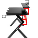 Huzaro Hero 5.0 computer desk Black, Red