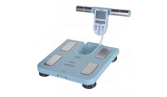 Omron BF511 Square Turquoise Electronic personal scale