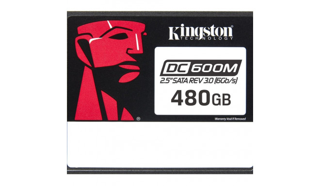 Kingston Technology 480G DC600M (segakasutus) 2.5" ettevõtte SATA SSD
