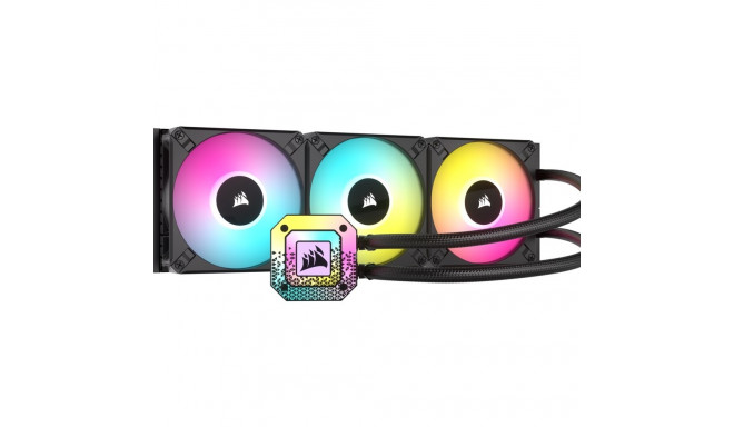 Corsair iCUE H150i ELITE CAPELLIX XT Processor All-in-one liquid cooler 12 cm Black 1 pc(s)