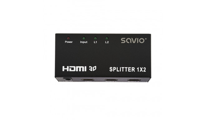 Savio CL-42 video splitter HDMI 2x HDMI