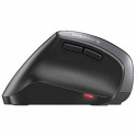 Juhtmevaba Hiir Cherry JW-4550_LEFT 1200 DPI Ergonoomiline Wireless Vasakukäelised Must