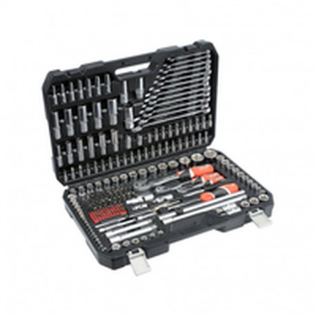 Tööriistade Komplekti Yato YT-38841 Teras 216 Tükid, osad 1/4" 3/8" 1/2"